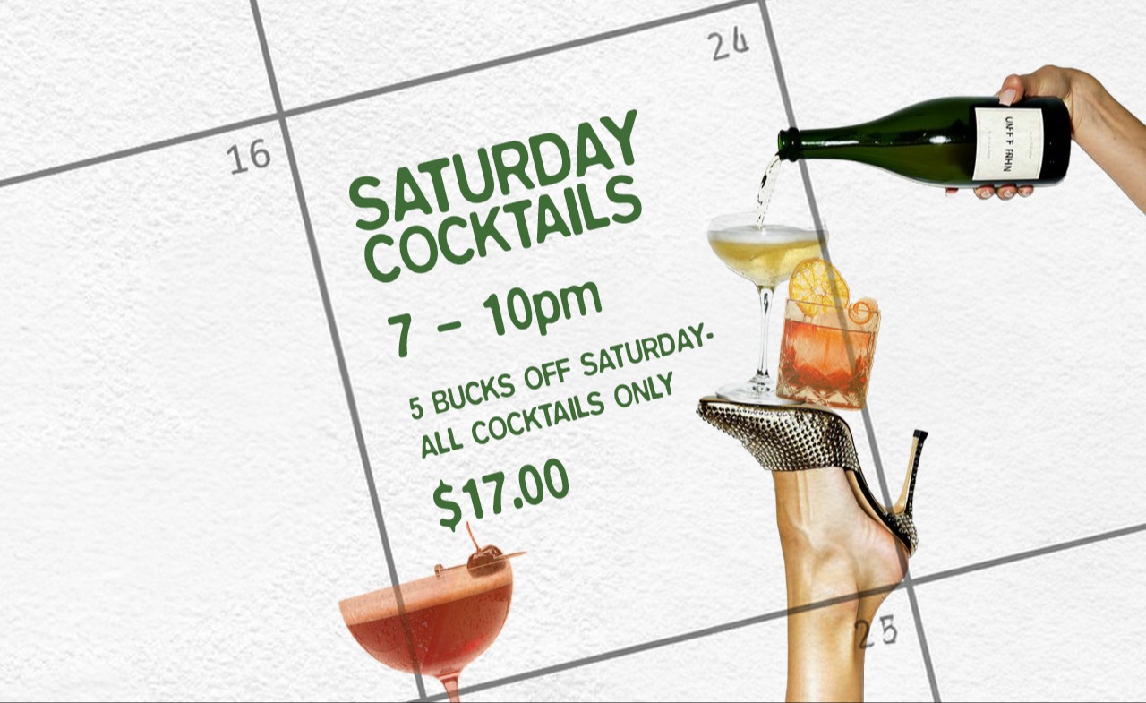 Cocktail Hour - Saturday