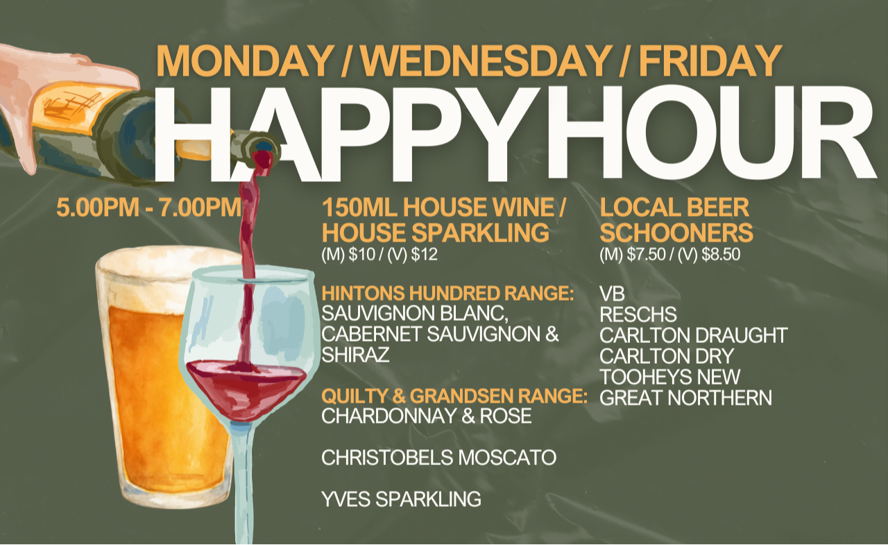 Monday Happy Hour