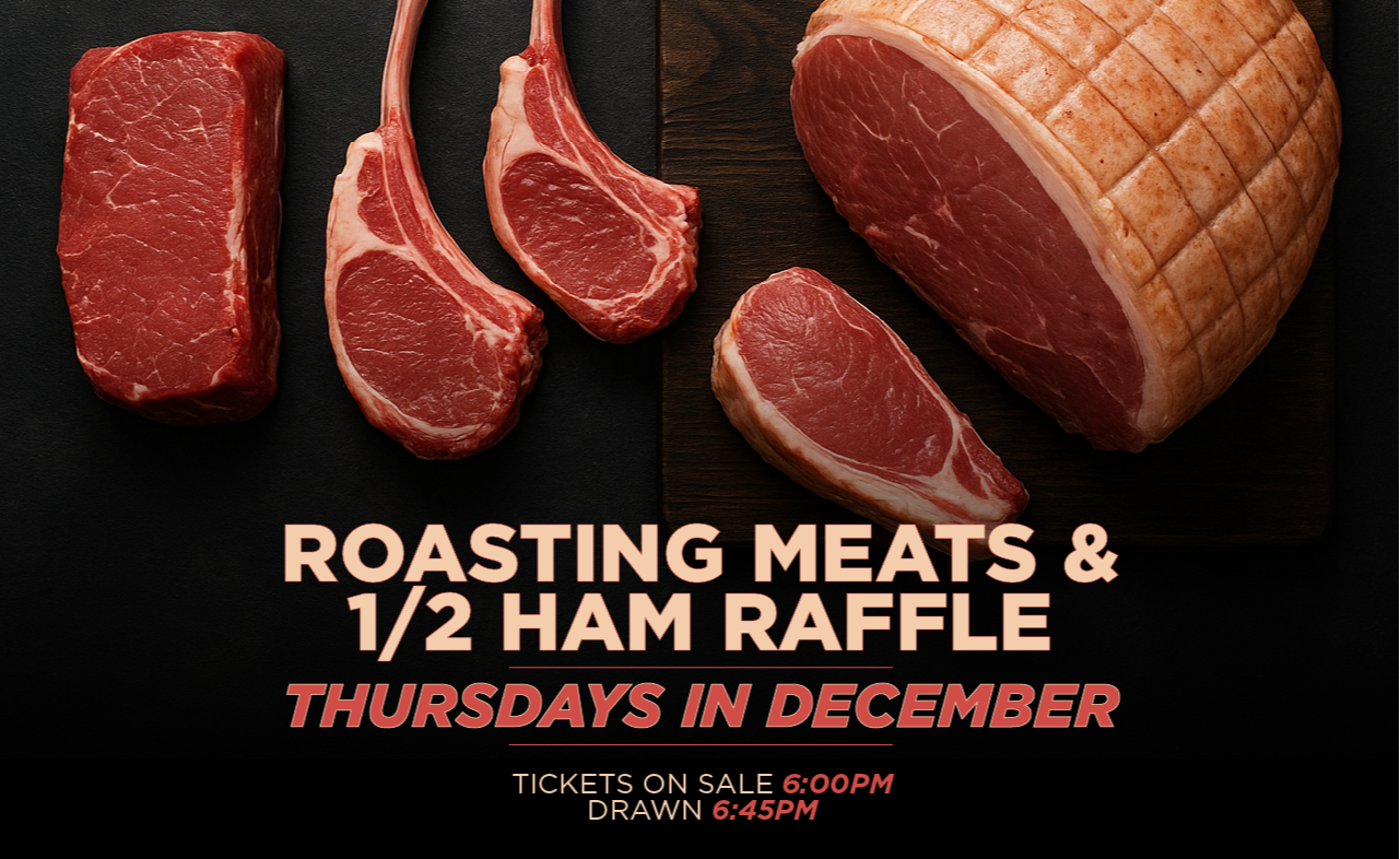 Thursday Roasting Meat Raffles